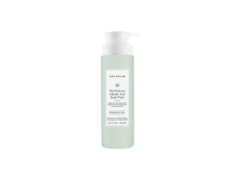 Naturium The Perfector Salicylic Acid Body Wash, Fragrance Free, 16.9 fl oz/500 mL