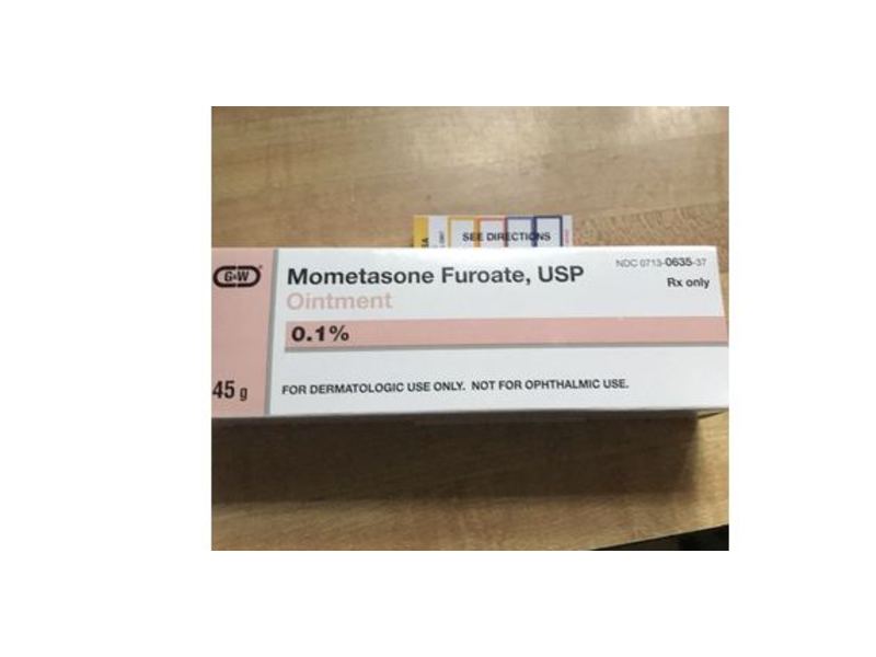 Mometasone Furoate Ointment USP 0.1%, 45 g, Cosette Pharmaceuticals (RX)