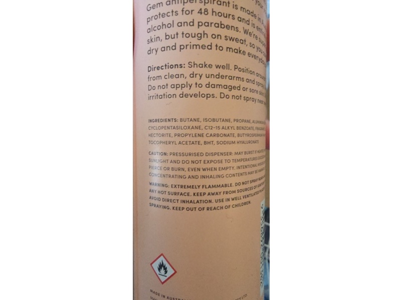 Gem Skin Loving Deodorant, Roasted Almond & Toffee, 127 g/127 mL