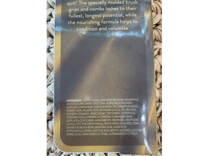 Laura Geller Kajal Longwear Mascara, Black, 0.42 fl oz/12.5 mL