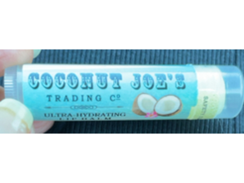 Coconut Joe's Trading Co. Organic Lip Balm, Coconut Delight, 0.15 oz