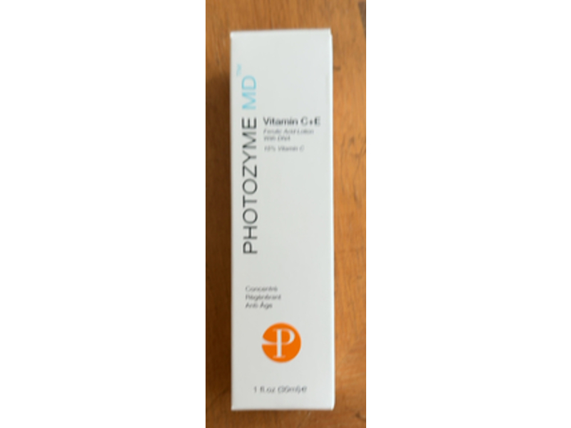 Photozyme Anti Aging Vitamin C + E Face Serum, 1 fl oz/30 mL