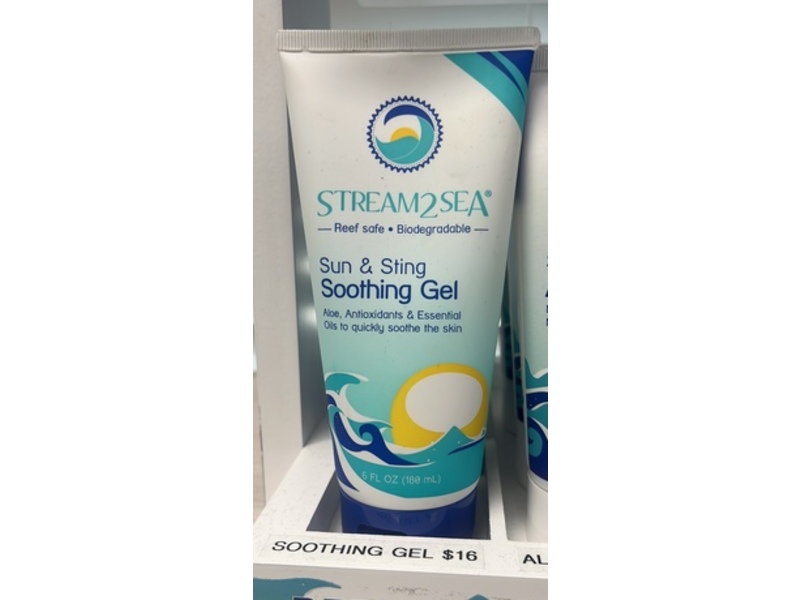 Stream2Sea Sun & Sting Soothing Gel, 6 fl oz/180 mL