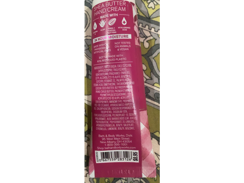 Bath & Body Works Hand Cream, Gingham Gorgeous,1 fl oz/29 mL