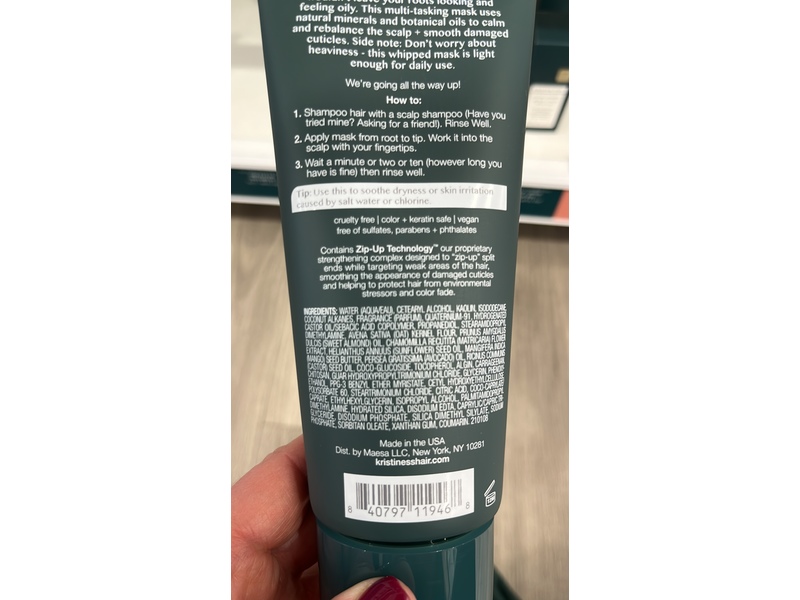 Kristin Ess Daily Scalp Hair Mask, 6.7 fl oz/200 mL
