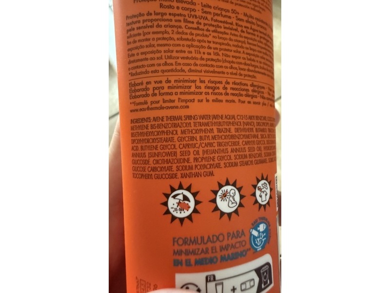 Avene Children’s Sunscreen, SPF 50+, 250 mL