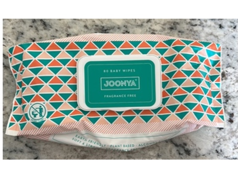 Joonya Baby Wipes, 80 Count, Pack Of 12