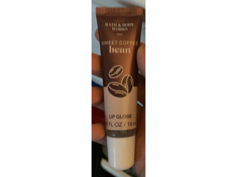 Bath & Body Works Lip Gloss, Sweet Coffee Bean, 0.47 fl oz/14 mL