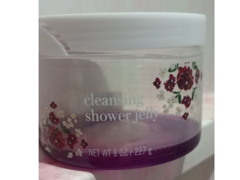 Bodycology Cleansing Shower Jelly, Dark Cherry Orchid, 8 oz/227 g