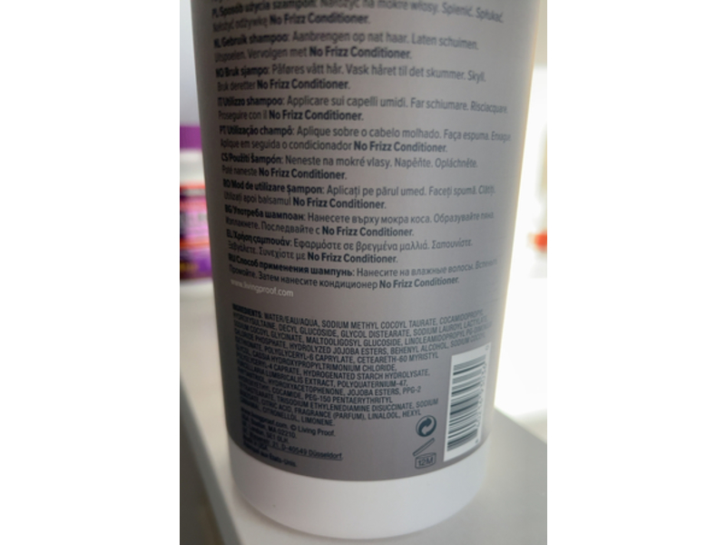 Living Proof No Frizz Shampoo, 32.0 fl oz/1 L