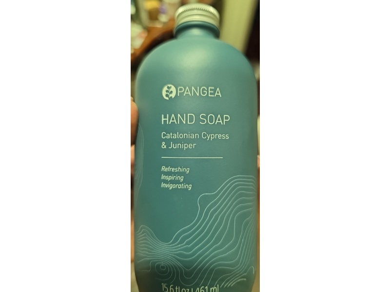 Pangea Hand Soap, Catalonian Cypress & Juniper, 15.6 fl oz/461 mL