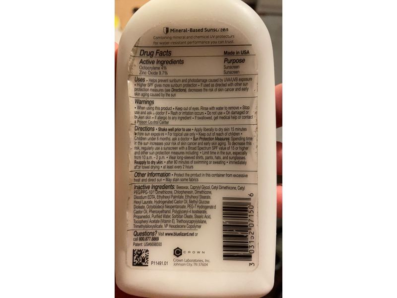 Blue Lizard Active Mineral-Based Sunscreen, SPF 30+, 8.75 fl oz (250 mL)