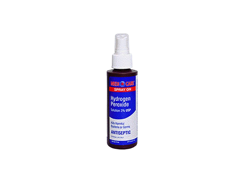 Medi Care First Aid Antiseptic Topical Liquid, Hydrogen Peroxide, 3.38 fl oz/100mL