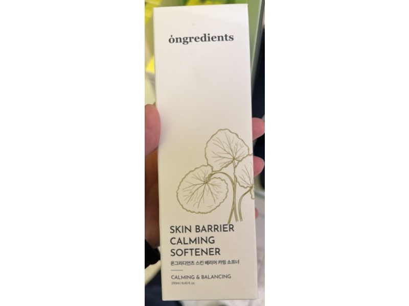 Ongredients Calming & Balancing Skin Barrier Calming Softener, 8.45 fl oz/250 mL
