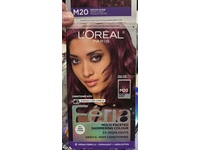 L'Oreal Paris Feria Shimmering Permanent Hair Color, M20 Orchid Glow, 1 Application - Image 3