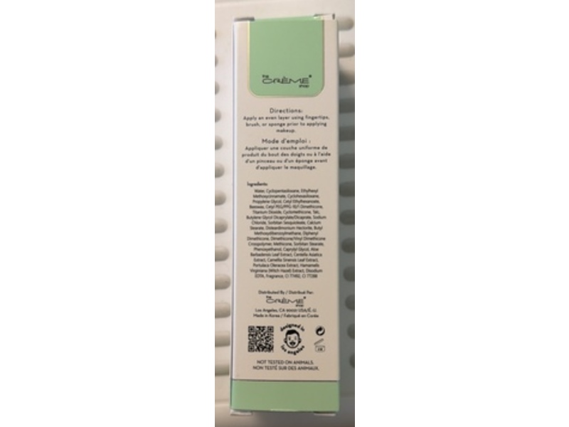 The Creme Shop It’s About Prime Makeup Primer, Blemish Control, 1 fl oz/30 mL