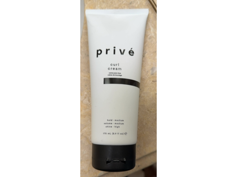 Prive Curl Cream, 5.9 fl oz/175 mL
