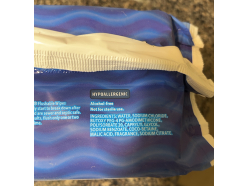 Cottonelle Flushable Wipes, 42 Count, Pack Of 8