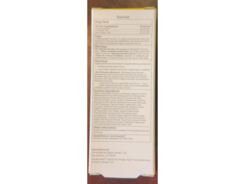 Supergoop Glow Screen, SPF 40 PA+++, Sunrise, 1.7 fl oz/50 mL