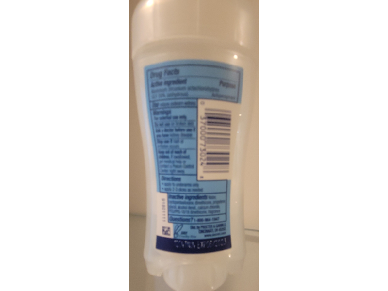 Secret Ultimate 4 In 1 Protection Antiperspirant Deodorant, Classic Clean, 2.6 oz/73 g