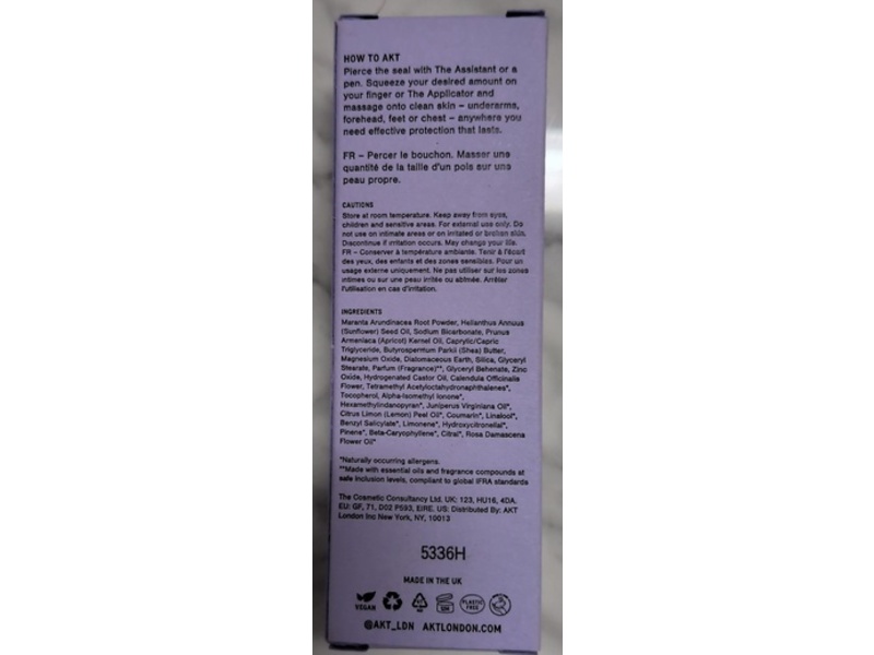 AKT The Deodorant Balm, SC.05 Columbia Road, 1.7 fl oz/50 mL