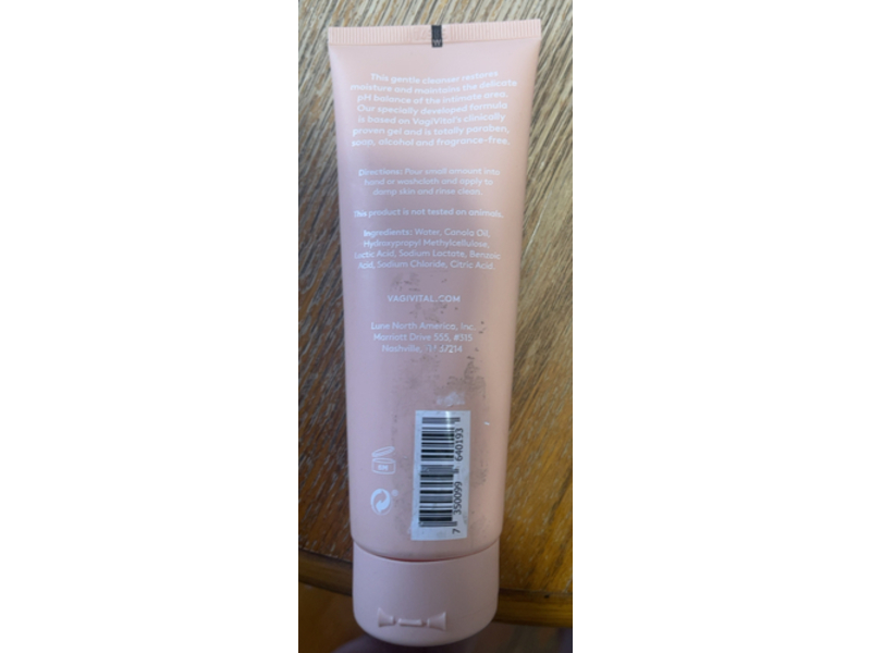 Vagi Vital Moisturizing V Cleanser, 4.2 fl oz/125 mL