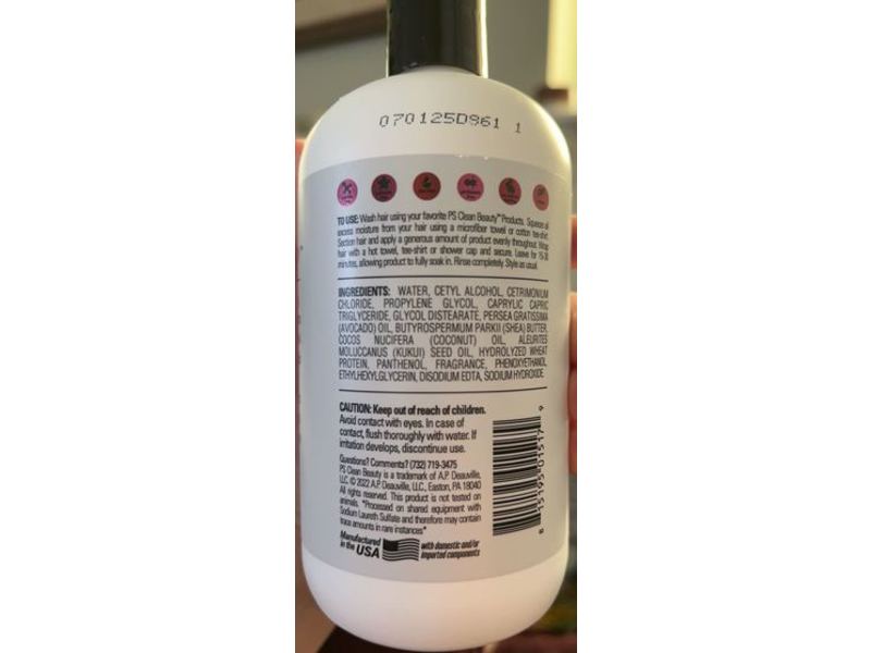 Clean Beauty Hair Mask, 10 fl oz/296 mL