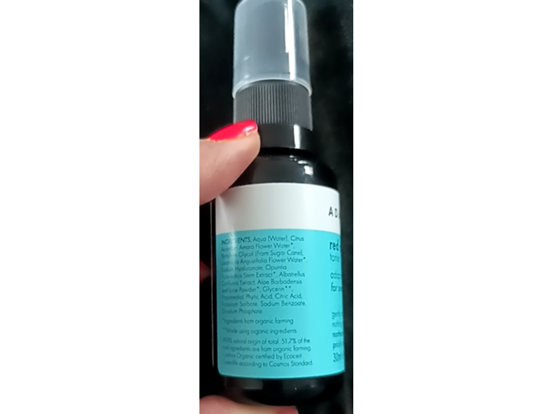 Adaptology Red Avert Toner, 1 fl oz/30 mL