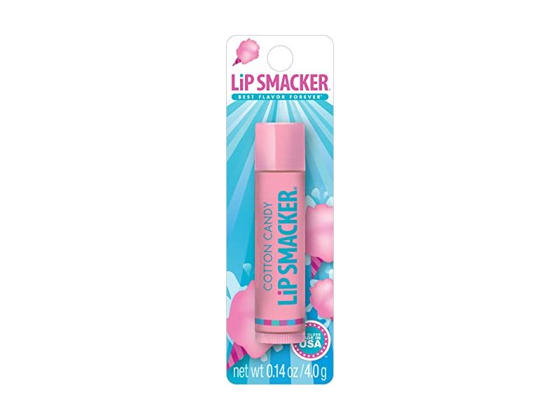 Lip Smacker Lip Balm, Cotton Candy, 0.14 oz/4.0 g
