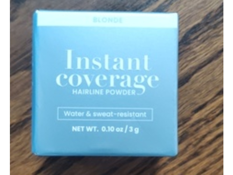 Prime Prometics Instant Hairline Powder, Blonde, 0.10 oz/ 3g