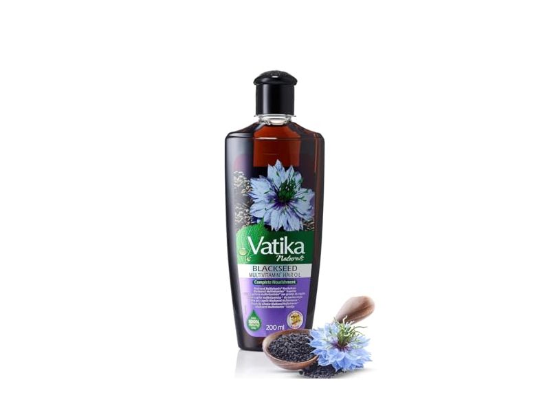 Dabur Vatika Black Seed+Multivitamin Hair Oil, 200 mL
