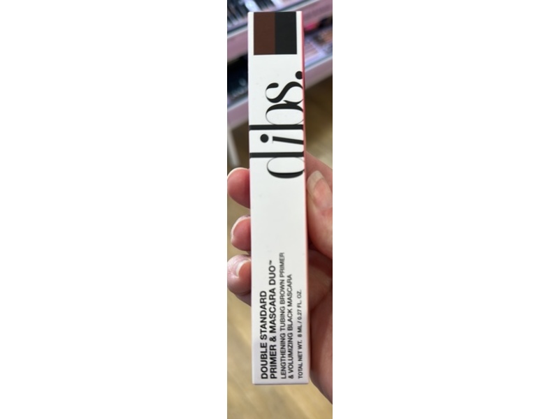 Dibs Double Standard Primer & Mascara Duo, Brown & Black, 0.27 fl oz/8 mL