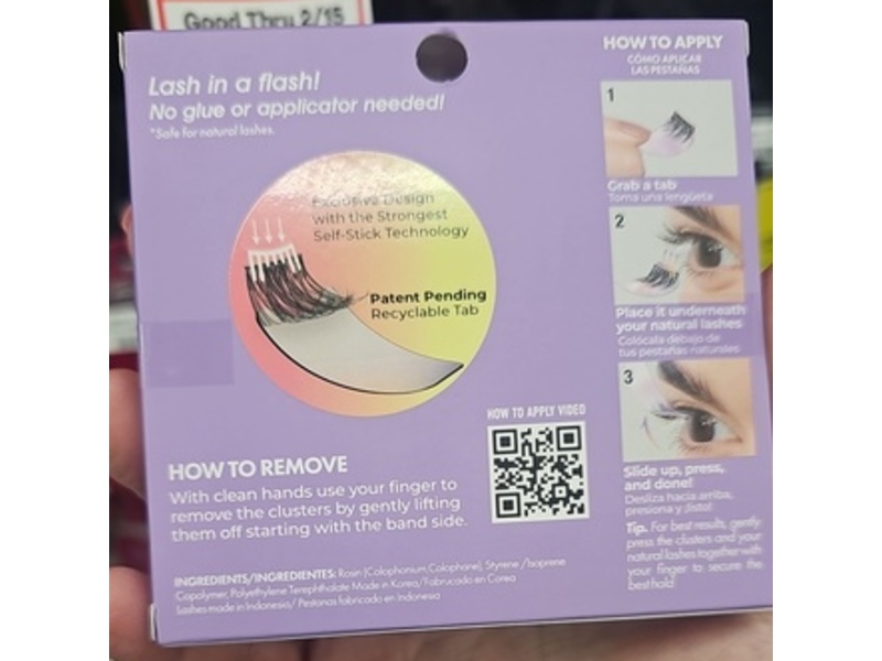 Impress Easy Tab Press on Falsies, Authentic Natural