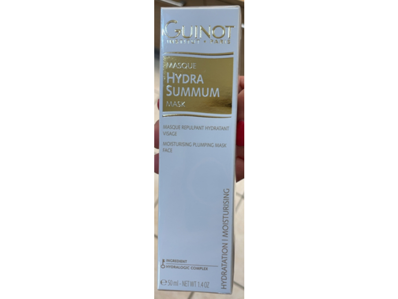 Guinot Hydra Summum Mositurising Plumping Face Mask, Hydralogic Complex, 1.4 oz/50 mL