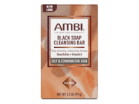 Ambi Black Soap Cleansing Bar, Shea Butter+ Vitamin E, 3.5 fl oz/99 g - Image 2