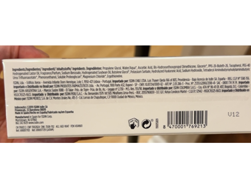 ISDIN Flavo-C Ultraglican Serum, 0.06 fl oz/2 mL, 30 Counts