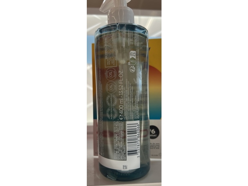 Vichy Purete Thermale Fresh Cleansing Gel, Niacinamide B3, 13.52 fl oz/400 mL