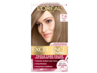L'Oreal Paris Excellence Creme Permanent Hair Color Kit, 7.5A Medium Ash Blonde - thumbnail 1