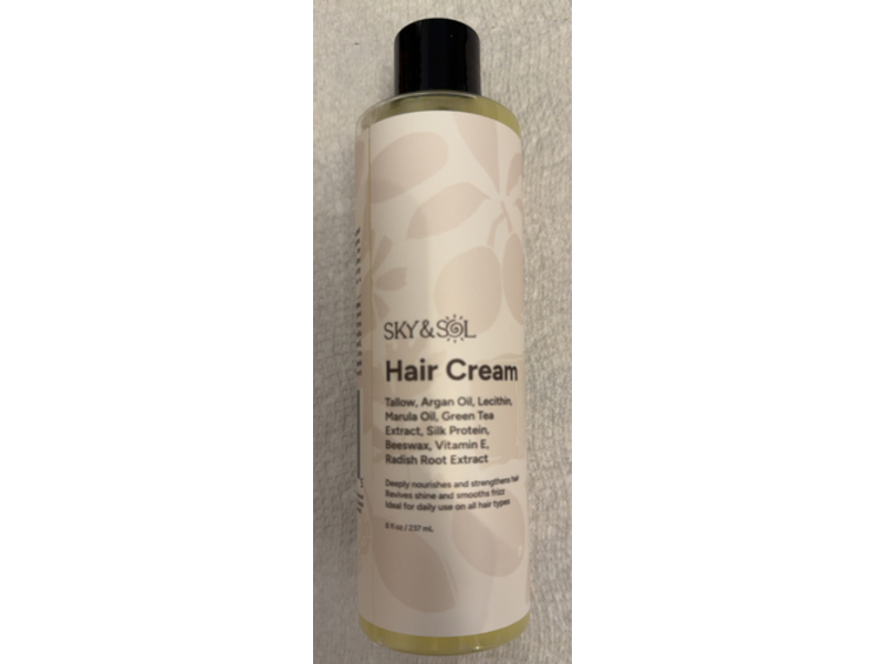 Sky & Sol Leave In Conditioner Hair Cream, 8.8 fl oz/237 mL