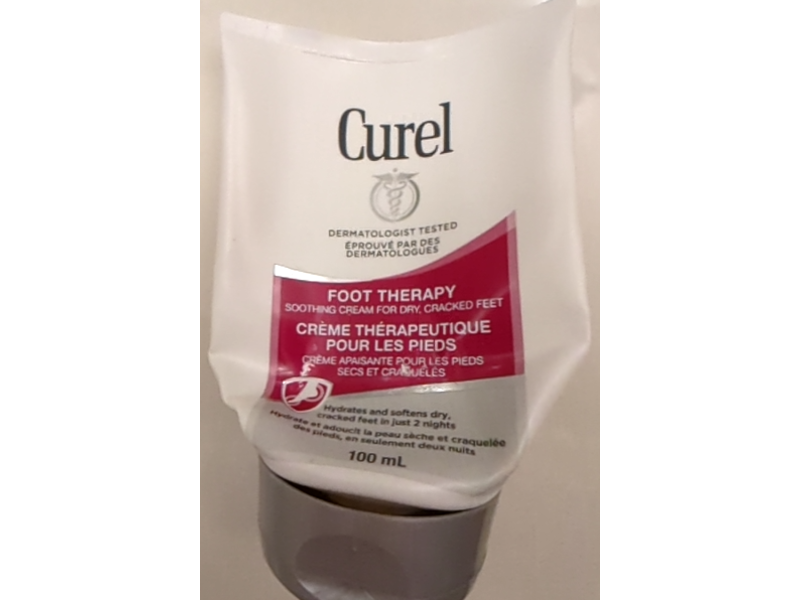 Curel Foot Therapy Soothing Cream, 100 mL