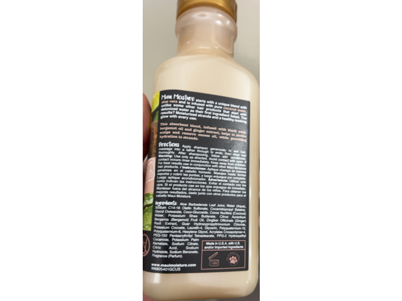 OGX Maui Black Soap Shampoo, 13 fl oz