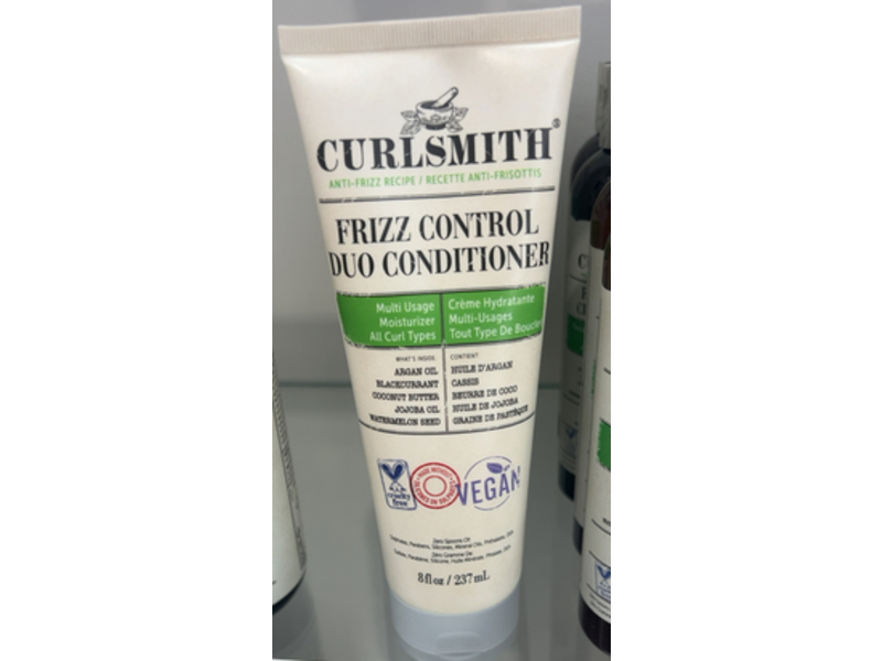 Curlsmith Frizz Control Duo Conditioner, 8 fl oz/237 mL