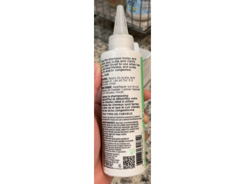 Pacifica Scalp Detox Tonic, Rosemary & Apple Cider, 5 fl oz/147 mL