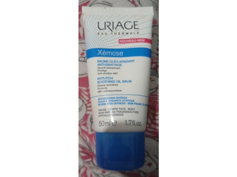 Uriage Xemose Anti Itch Smoothing Oil Balm, 50 mL