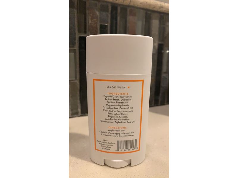 Native Deodorant, Pumpkin Spice Latte, 2.65 oz/75 g
