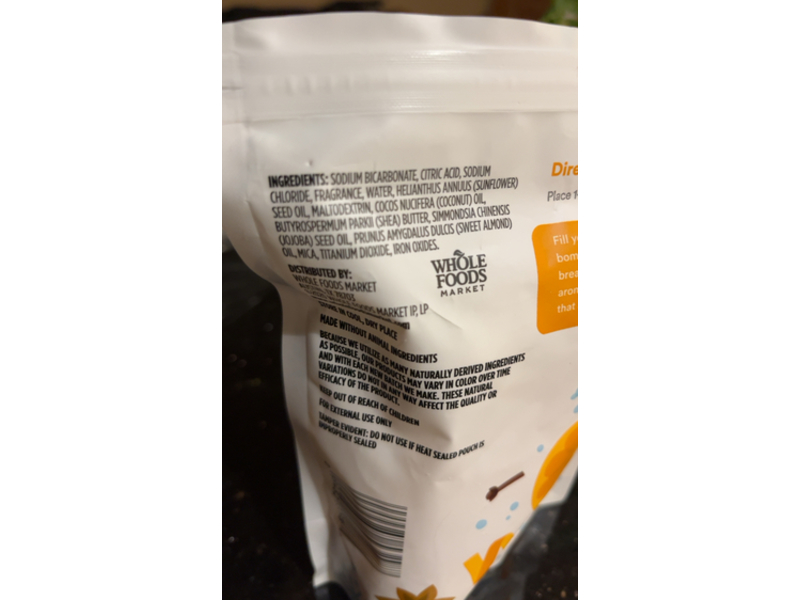 365 Whole Foods Market Bath Bombs, Spiced Citrus, 7.5 oz/213 g