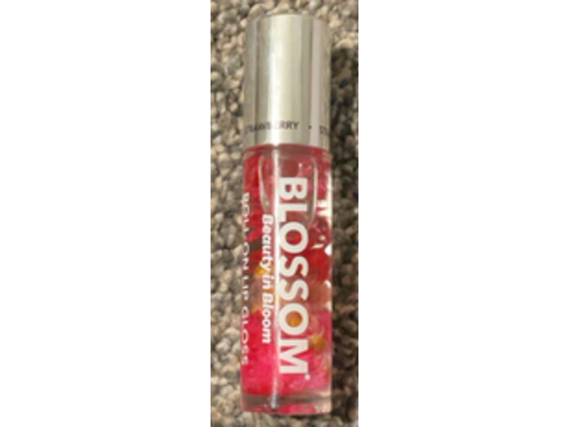 Blossom Beauty In Bloom Roll On Lip Gloss, Strawberry, 0.20 fl oz/5.9 mL