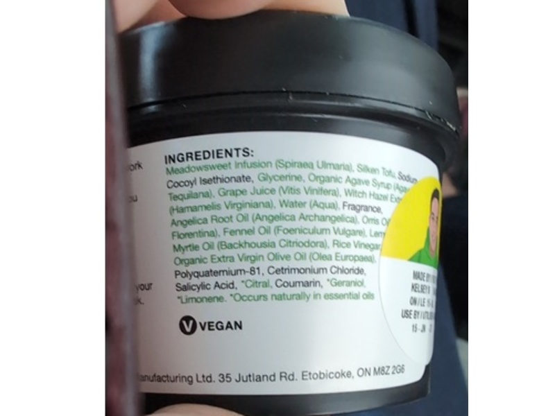 Lush Tofu Cream Shampoo, 3.1 oz/90 g