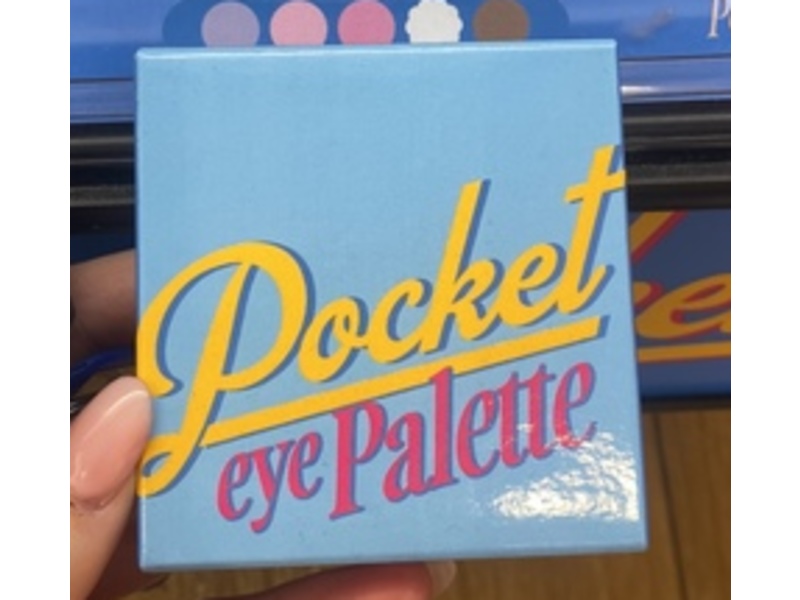 Fwee Pocket Eye Palette, Candy Floss, 0.23 oz/6.6 g