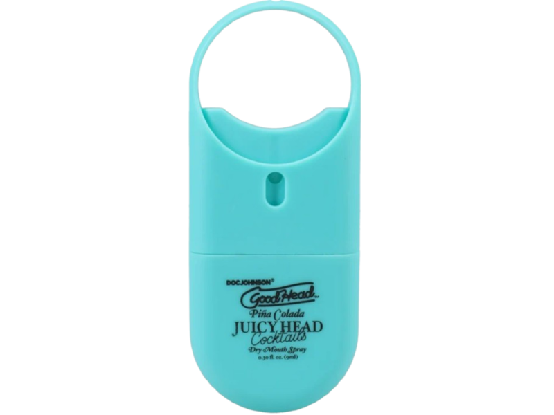 Doc Johnson Good Head Juicy Head To Go Cocktails Dry Mouth Spray, Pina Colada, 0.30 fl oz/9 mL